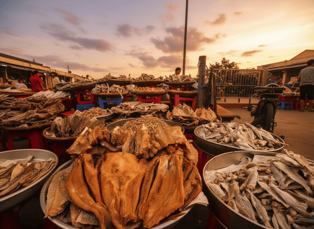 Món ăn đậm đà hương vị biển cả